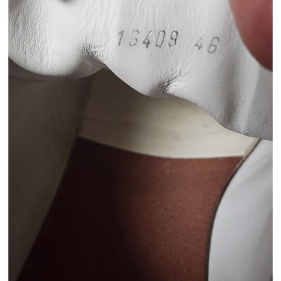 Cavalli Class by Roberto Cavelli Snakeskin Embossed Trim Leather Sneakers EU 46 - Picture 9 of 9